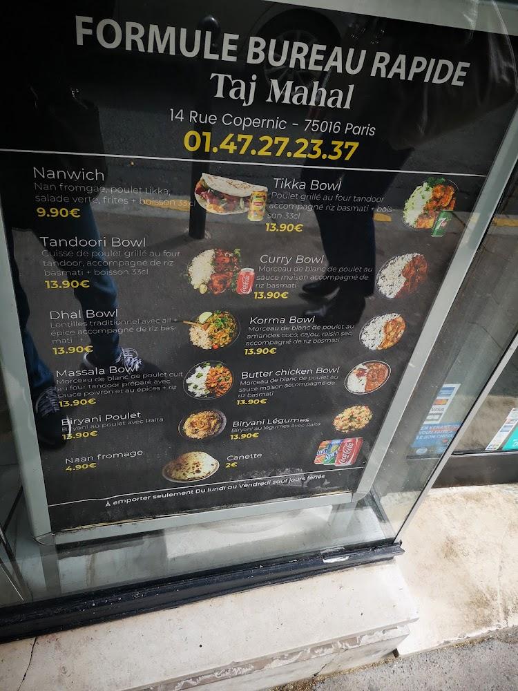 Taj-Mahal-Paris-centre-halal-100%- Tour-Eiffel - Menu Image 4